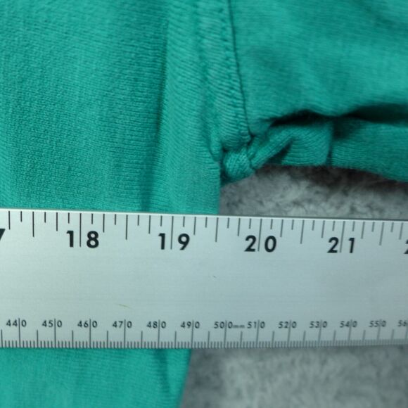 Vintage Cutter and Buck Green Striped Polo Shirt Men's Size Medium Made in USA - Picture 7 of 12